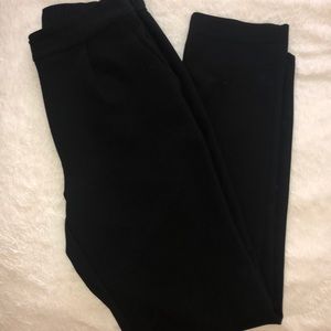 Black Pencil Work Pant